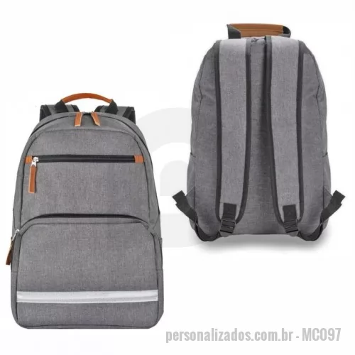 Mochila personalizada - Mochila para Notebook com Cinta de Led