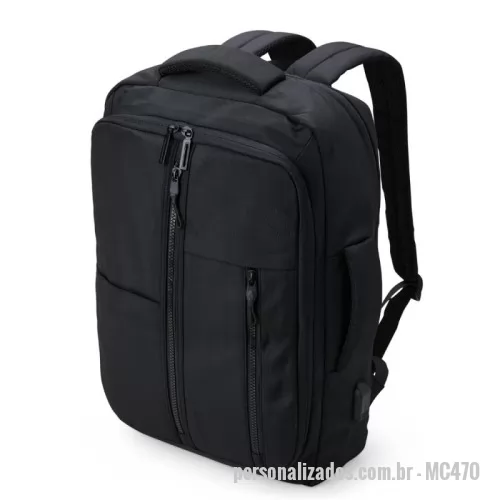 Mochila personalizada - Mochila de Nylon 21 Litros para Brindes Promocionais