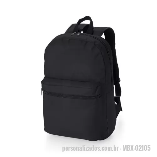 Mochila personalizada - Mochila de nylon 17 litros com dois compartimentos.