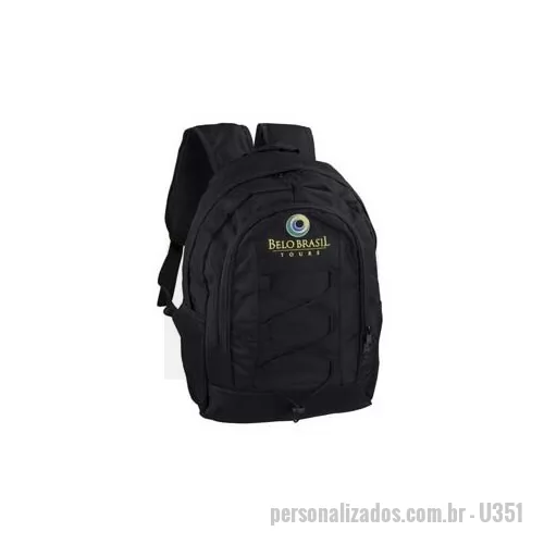 Mochila personalizada - MOCHILA TECIDO COM LOGO PERSONALIZADA 