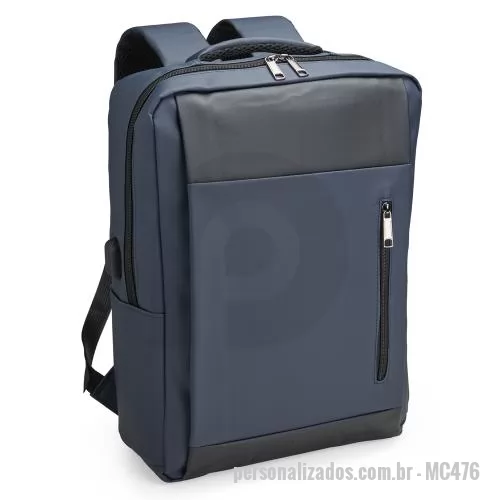 Mochila personalizada - Mochila Antifurto para Notebook Personalizada