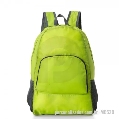 Mochila personalizada - Mochila Dobrável