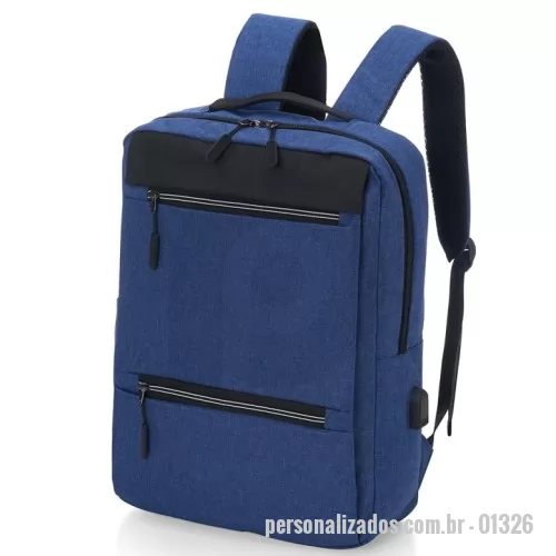 Mochila personalizada - Mochila de Nylon USB 21L