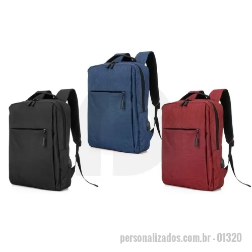 Mochila personalizada - Mochila de Nylon USB 21L