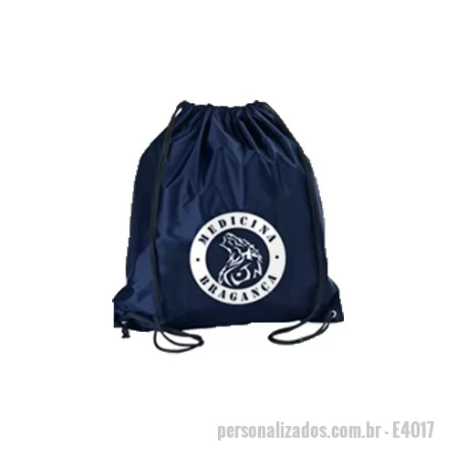 Mochila personalizada - Sacochila Mochila Tipo Saco Nylon 210 43x47