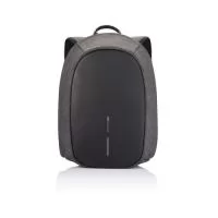 etalhes:  Mochila XD Design Elle Protective. Com sistema de alarmes sonoro e silencioso (SOS APP). Alarme sonoro para afastar o agressor. Sinal silencioso emitido pela Elle Protective para as até 3 pessoas predefinidas no SOS APP, com o pedido de ajuda e localização exata. Bateria recarregável que apita quando estiver acabando. Possui camada interna anticorte, resistência à água, distribuição de peso (diminui até 20% o impacto do peso na sua coluna), 3 formas de abertura (30, 90 e 180 graus), faixas refletivas para segurança noturna, compartimentos internos para organização e zíperes embutidos