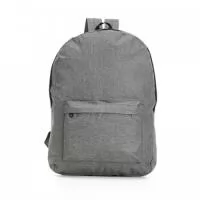 Mochila de nylon 14 litros com dois compartimentos, sendo o principal com bolso raso para notebook 14.