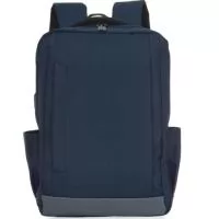 Mochila de nylon 27 litros com dois compartimentos, sendo o principal com bolso para notebook 15,6. Com divisórias internas para acessórios, a mochila possui bolsos laterais, suporte externo usb, duas alças de mãos e alça para engate em malas de viagem.  Altura :  47 cm  Largura :  37 cm  Profundidade :  16 cm  Medidas aproximadas para gravação (CxL):  24 cm x 16 cm  Peso aproximado (g):  731