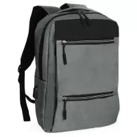 Mochila de nylon 20 litros com quatro compartimentos, sendo o principal com bolso para notebook 156. Com divisórias internas para acessórios, a mochila possui bolso lateral, suporte externo usb e alça para encaixe em malas de viagem.  Material: Nylon Altura :  41,5 cm Largura :  30 cm Profundidade :  16,5 cm Medidas aproximadas para gravação (CxL):  21 cm x 15 cm Peso aproximado (g):  438