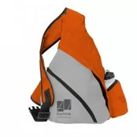 Somos fabricantes! Produzimos essa mochila transversal em qualquer combinação de cores. Fabricada em nylon amassado e nylon 600, possui bolso frontal, porta squeeze e alças anatômicas com regulagem de altura.A gravação pode ser feita em serigrafia, bordado ou sublimação. Medidas 30x15x45. Peça seu orçamento!