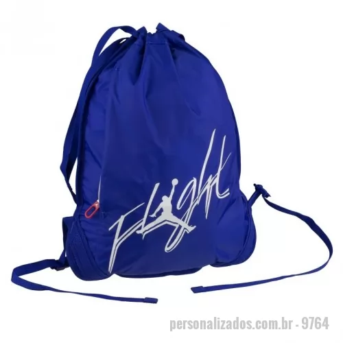 Mochila saco personalizada - mochila saco  nylom personalizado  promocional 