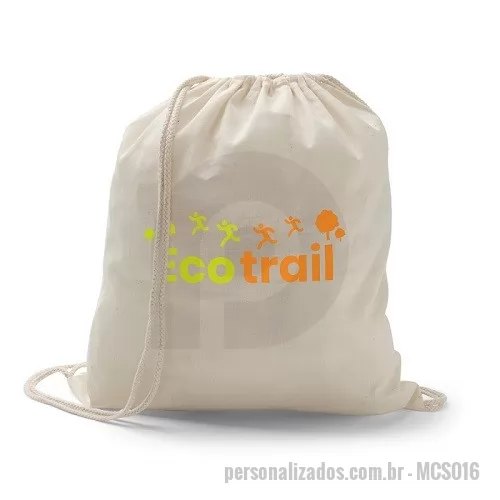 Mochila saco personalizada - Mochila Saco Ecológica