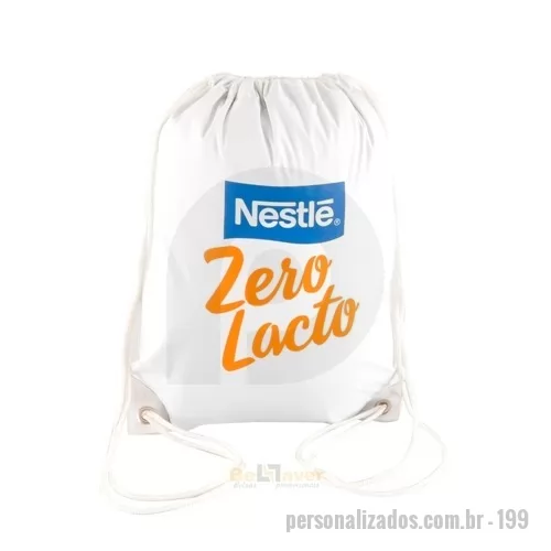 Mochila saco personalizada - Mochila Saco Personalizada e Promocional. Fabricamos em várias cores, modelos, medidas, materiais e personalizações. Desde 1991 no seguimento de Bolsas Personalizadas. Enviamos para todo o Brasil