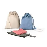 Mochila Saco Algodão Reciclado