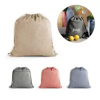 Mochila Saco Algodão Reciclado