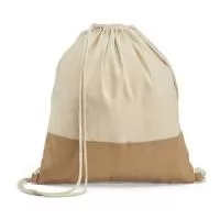 Mochila Saco Detalhe em Juta