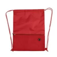 Descrição: Mochila saco confeccionada em poliéster 420D com bolso externo em malha com entrada para fones de ouvido e alças ajustáveis em nylon.  Altura :  44 cm  Largura :  34 cm