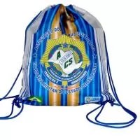 Mochila saco personalizada e confeccionada no Nylon 600