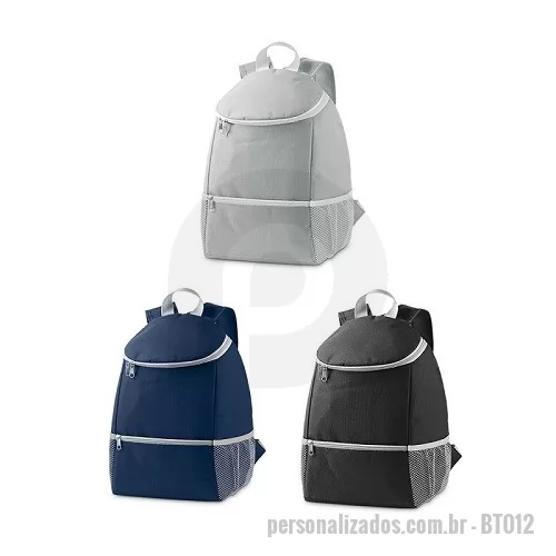 Mochila térmica personalizada - Mochila Térmica com Bolsos Laterais