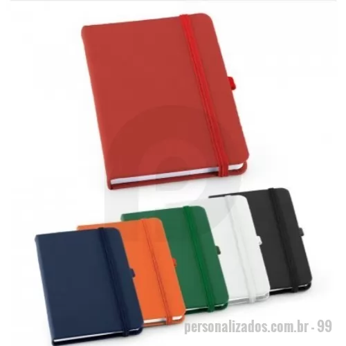 Moleskine personalizado - Caderno A6 de capa dura em c. sintético, com 160 páginas lisas. 90 x 140 mm