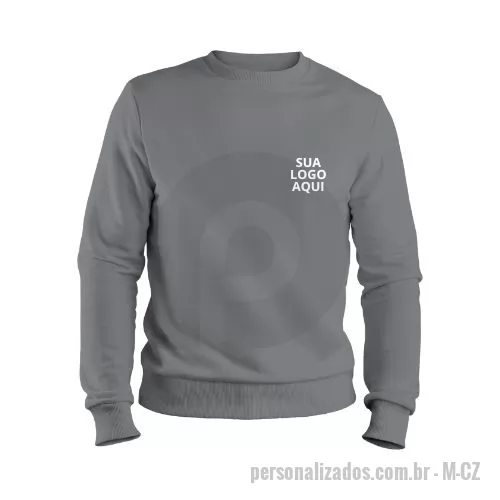 Moletom personalizado - Blusão de Moletom Gola Careca Personalizado - Exclusividade e Conforto em Um Só Produto! SOMOS FABRICANTES Impressione seus clientes, parceiros ou colaboradores com nosso Blusão de Moletom Gola Careca Personalizado. Um brinde exclusivo que combina qualidade, conforto e estilo, perfeito para promover a sua marca de maneira memorável. Características do Produto: Material: Confeccionado em moletom de alta qualidade, proporcionando maciez e durabilidade. Personalização: Personalize com o logo ou design da sua empresa, disponível em diversas cores e tamanhos para atender às suas necessidades específicas. Design: Gola careca clássica, prática e sempre na moda. Possui acabamento impecável com costuras reforçadas para maior resistência. Conforto: Tecido respirável e aconchegante, perfeito para todas as estações do ano, garantindo conforto durante todo o dia. Ajuste Perfeito: Corte regular que se adapta bem ao corpo, oferecendo liberdade de movimento sem sacrificar o estilo. 