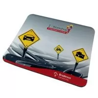 Material 100 personalizado%, produto nacional com altíssima qualidade. Garantia de funcionamento em mouse óptico ou a laser. Base em PVC impressa em 4 cores com laminação anti reflexo. 