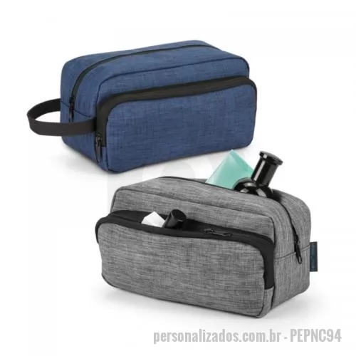 Nécessaire personalizado - Necessaire em Nylon 300D Promocional