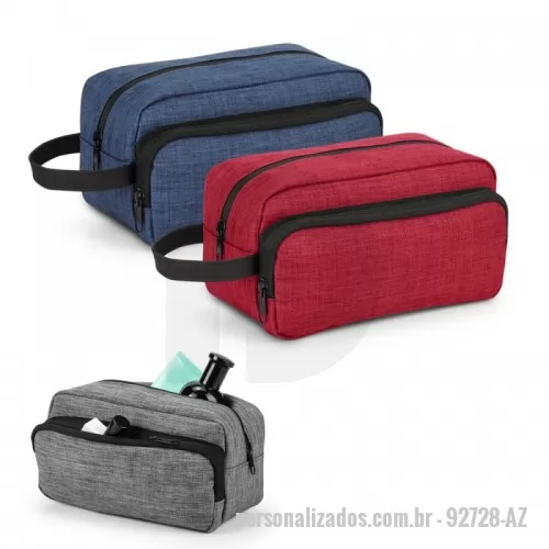 Nécessaire personalizado - BOLSA PARA COSMÉTICOS EM POLIESTER ALTA DENSIDADE