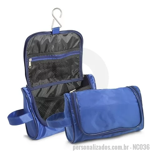 Nécessaire personalizado - Nécessaire Cabideira com Divisórias