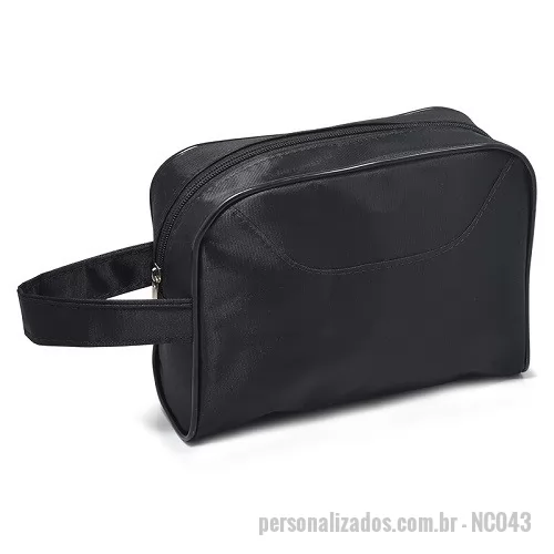 Nécessaire personalizado - Nécessaire Sintético com Alça de Mão