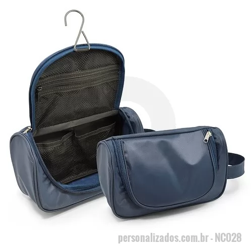 Nécessaire personalizado - Nécessaire Cabideira com Divisórias