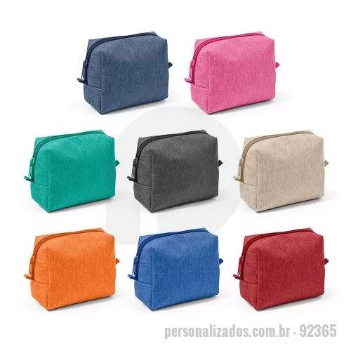 Nécessaire personalizado - Bolsa para cosméticos em 300D de alta densidade