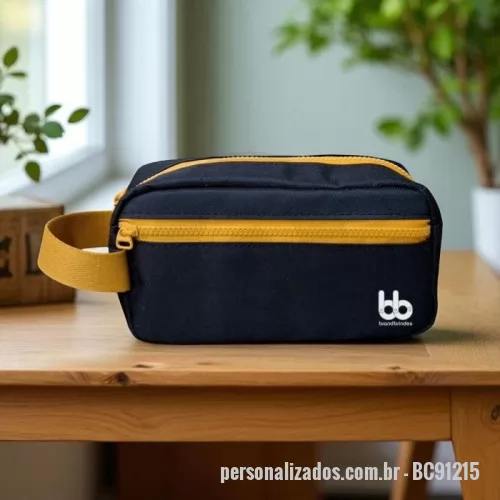 Nécessaire personalizado - NECESSAIRE MEDIDA 22X12X8CM EM POLIESTER