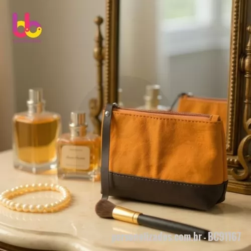 Nécessaire personalizado - NECESSAIRE 13X21 CM EM  LONA  COM O FUNDO EM SINTETICO  COM ALÇA DO MESMO MATERIAL,  FECHAMENTO EM ZIPER.