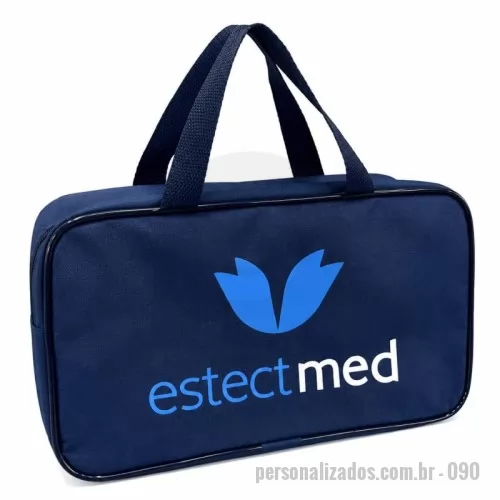 Nécessaire personalizado - # Necessaire Personalizada – Direto da Fábrica  Necessaire personalizada produzida **direto da fábrica**, ideal para empresas, eventos, brindes corporativos, kits promocionais, hotéis, academias, clínicas e ações de marketing.  Personalize com a **logomarca da sua empresa**, transformando a necessaire em um brinde útil e com excelente exposição para sua marca.  **Diferenciais:**  * ???? Produção própria – direto da fábrica * ???? Personalização com sua logomarca * ? Excelente acabamento * ???? Fechamento com zíper * ???? Ideal para brindes e kits corporativos * ???? Ótima opção para ações promocionais * ???? Pequenas e grandes quantidades * ???? Enviamos para todo o Brasil  **Necessaire personalizada direto da fábrica: praticidade, qualidade e sua marca presente no dia a dia dos seus clientes.**