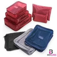 Kit necessaire com 6 peças.