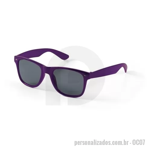 Óculos de sol personalizado - Óculos de Sol Personalizado