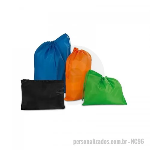 Organizador personalizado - Kit Organizador de Bagagem 4 pe?as Personalizada