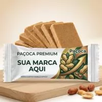 Paçocas Personalizados em Tabletes é uma ótima opção de brinde promocional e uma ferramenta perfeita para fidelizar o seu cliente.