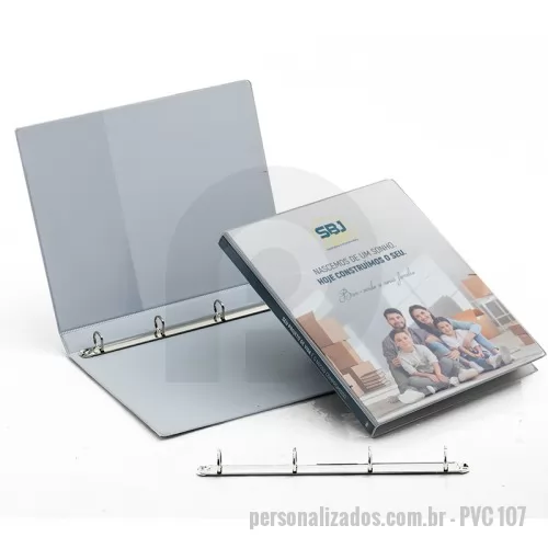 Pasta fichário personalizada - Pasta Fichário em PVC Personalizada