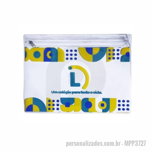 Pasta zip zap personalizada - PASTA ZIP NYLON 