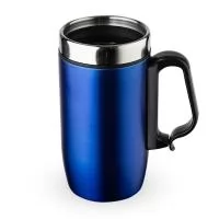 Produzida em inox com parede dupla e capacidade de 250ml, esta caneca conta com pegador plástico, tampa com abertura deslizante para beber e base em EVA antiderrapante. Compacta e prática, é ideal para café, chá ou bebidas do dia a dia, oferecendo ap