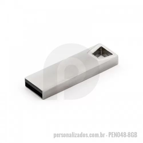 Pen Drive personalizado - Pen drive Alum?nio 8GB