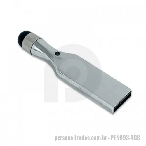Pen Drive personalizado - Pen Drive Metal Touch