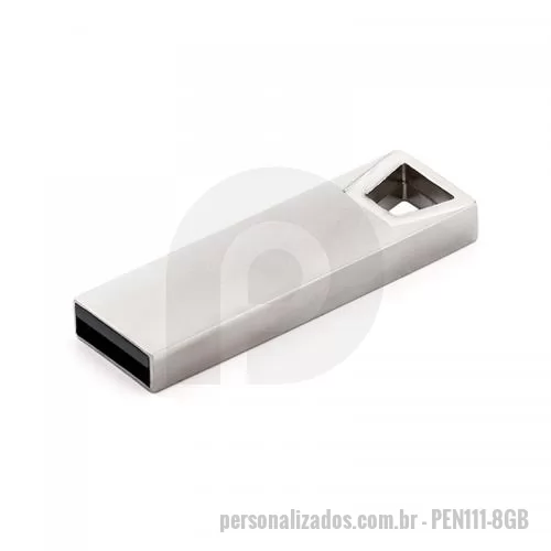 Pen Drive personalizado - Pen Drive 8GB Mem?ria COB Personalizado