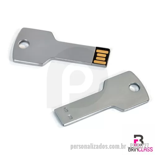Pen Drive personalizado - Pen drive formato Chave 4, 8, 16 e 32 GB 