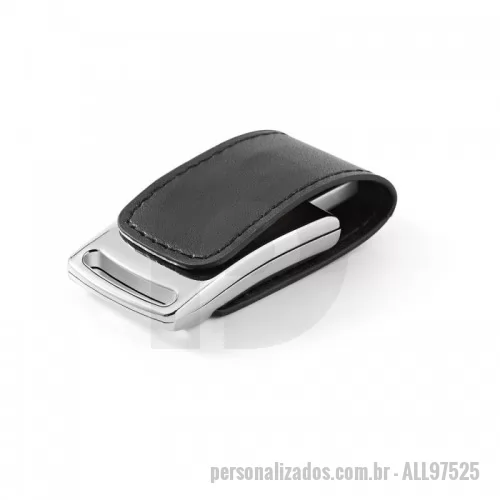 Pen Drive personalizado - Pen drive em c. sintético com capacidade de 8GB. 58 x 27 x 12 mm