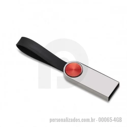 Pen Drive personalizado - Pen Drive Personalizado - 00065-4GB - Pen Drive de Metal - 133167 - Pen Drive