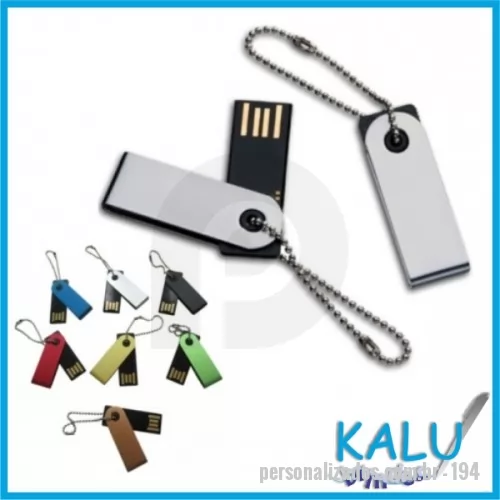 Pen Drive personalizado - Pen Drive Giratório