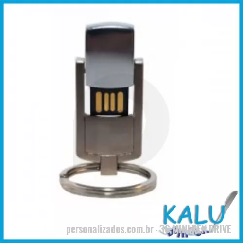 Pen Drive personalizado - Pen Drive Giratório